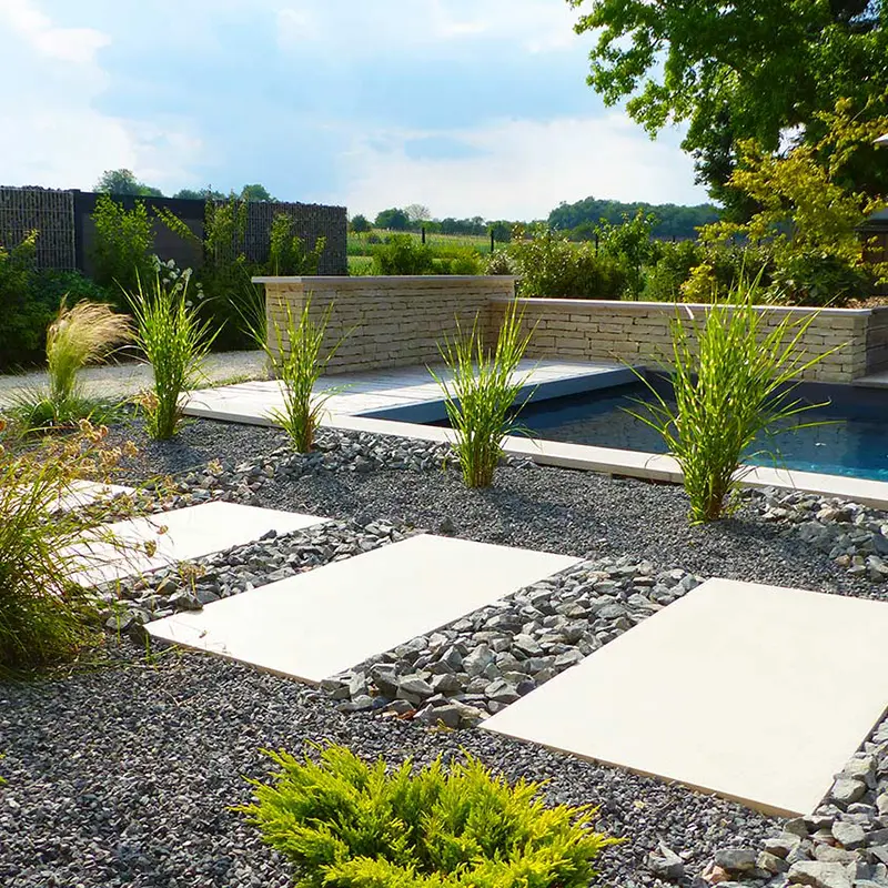 Piscine pas japonais