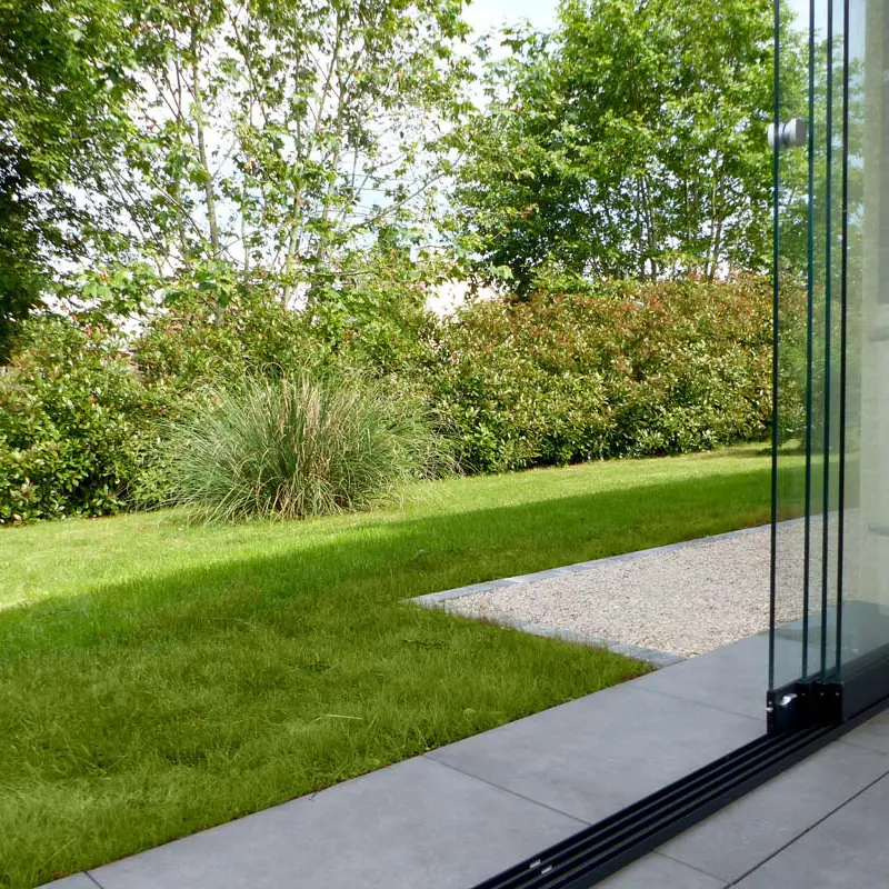 Terrasse ouverte avec pergola