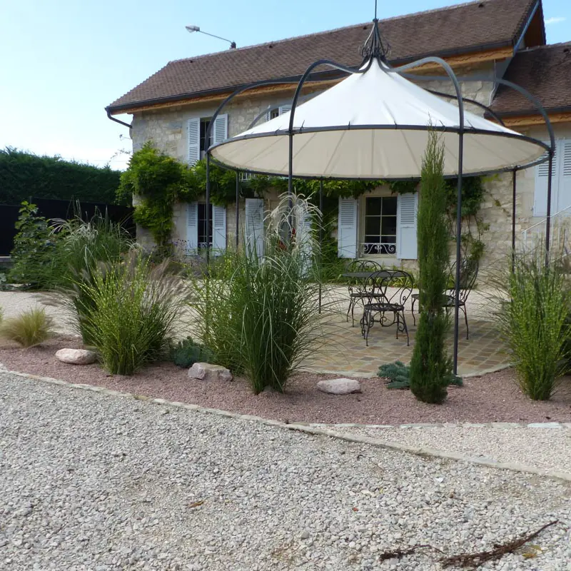 Terrasse vegetalisée