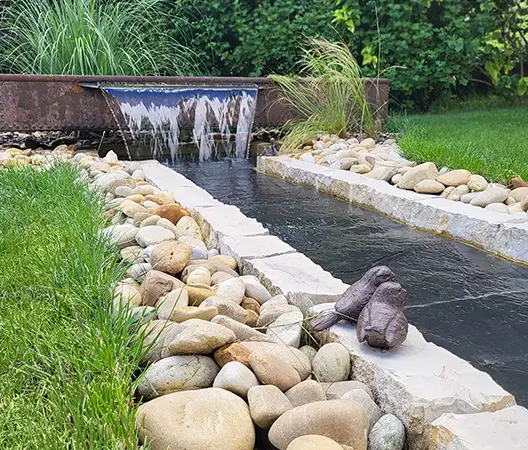 Rénovation d'un jardin à la campagne