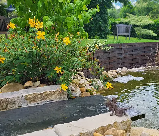 Rénovation d'un jardin à la campagne