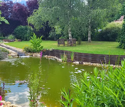 Rénovation d'un jardin à la campagne